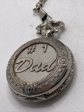 Vintage Milan #1 Dad Pocket Watch Works New Battery